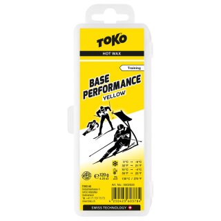 TOKO Base Performance Hot Wax yellow 120 g