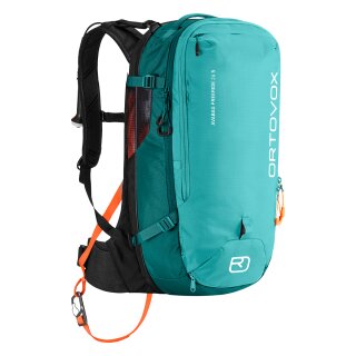 Ortovox AVABAG LITRIC FREERIDE 26S Airbag Rucksack ice waterfall