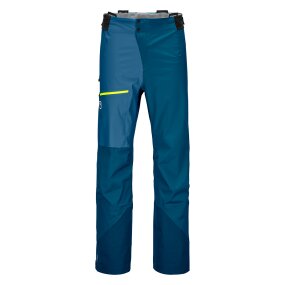 Ortovox 3L Ortler Pants Men petrol blue M