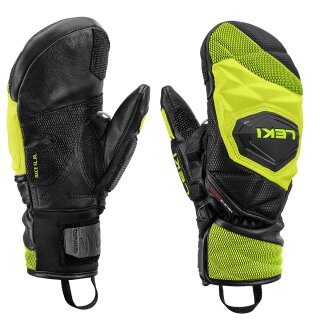 Leki WCR Venom 3D Junior Mitt Fauster,  schwarz-gelb 5