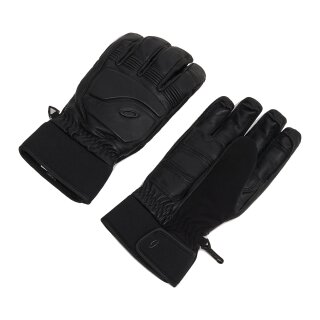 Oakley Peak Leather Gloves blackout