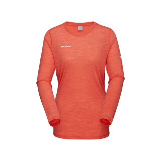 Mammut Tree Wool FL Longsleeve Women peach melange XS